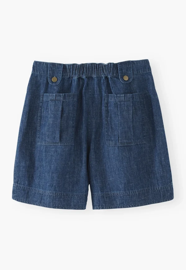 Women Wrap London Jeans & Trousers*Indigo Shorts