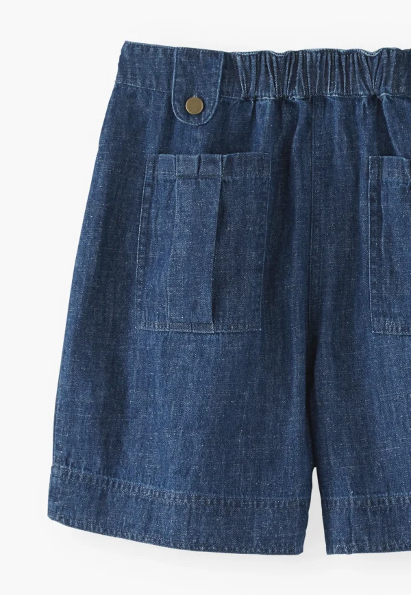Women Wrap London Jeans & Trousers*Indigo Shorts