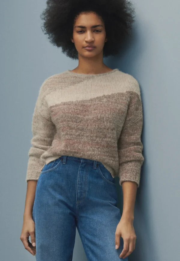 Women Wrap London Knitwear*Intarsia Sweater