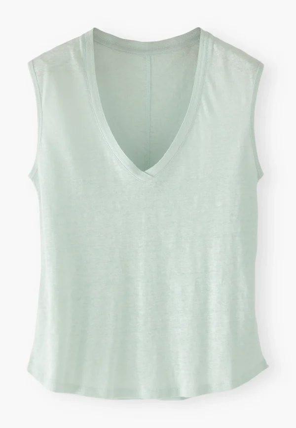 Women Wrap London Jersey Tops*Jersey Tank