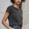 Women Wrap London Jersey Tops*Jersey T-Shirt