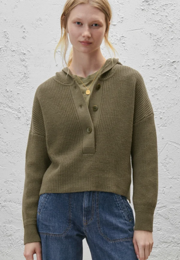 Women Wrap London Knitwear*Knitted Hoodie