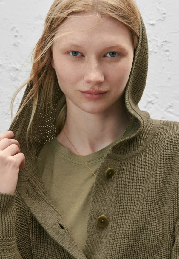 Women Wrap London Knitwear*Knitted Hoodie