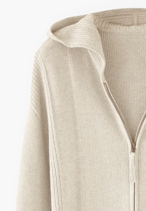Women Wrap London Knitwear*Knitted Hoodie