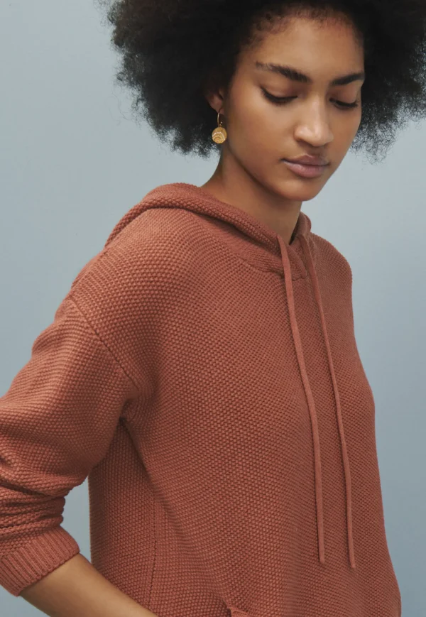 Women Wrap London Knitwear*Knitted Hoodie