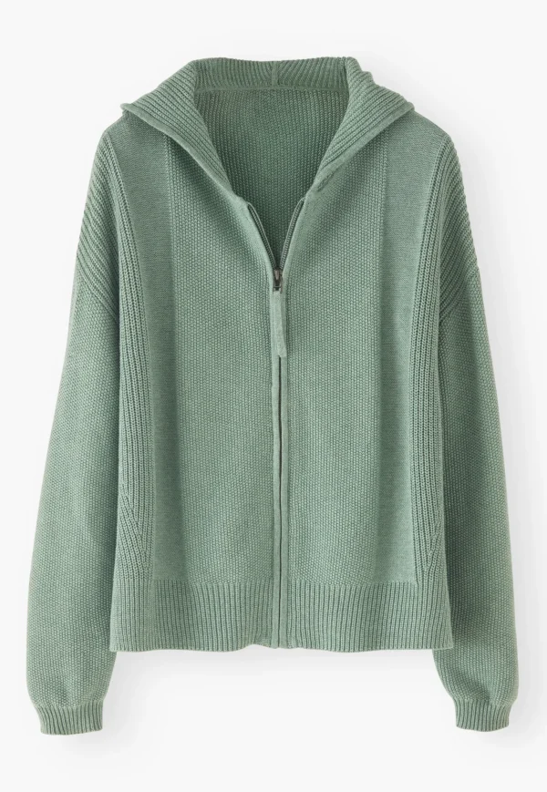 Women Wrap London Knitwear*Knitted Hoodie