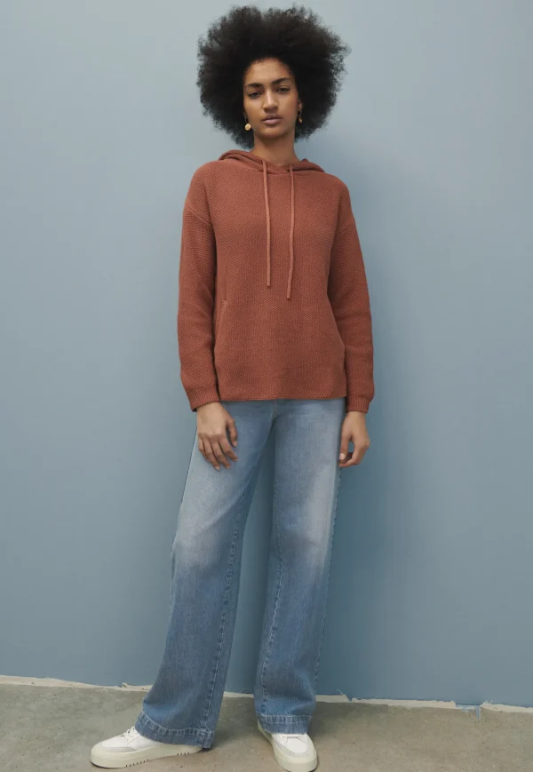 Women Wrap London Knitwear*Knitted Hoodie