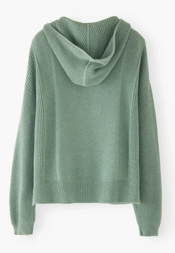 Women Wrap London Knitwear*Knitted Hoodie