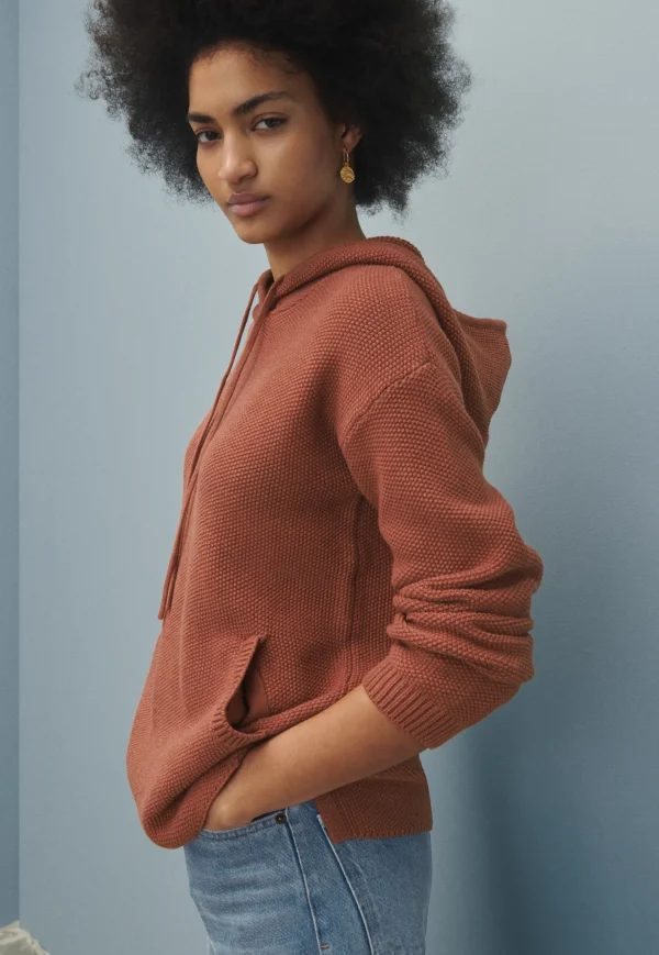 Women Wrap London Knitwear*Knitted Hoodie