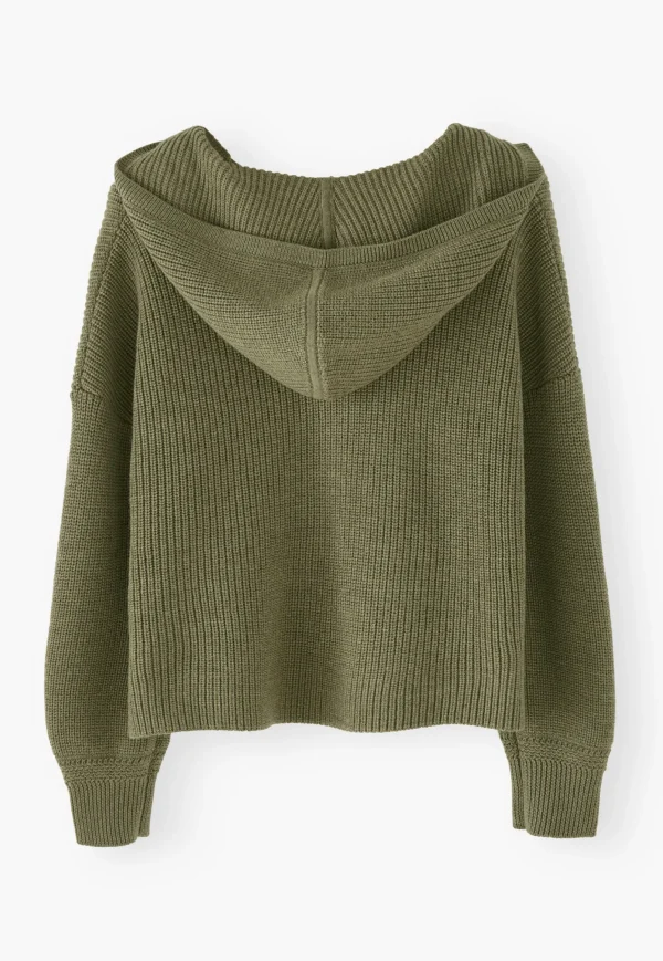 Women Wrap London Knitwear*Knitted Hoodie