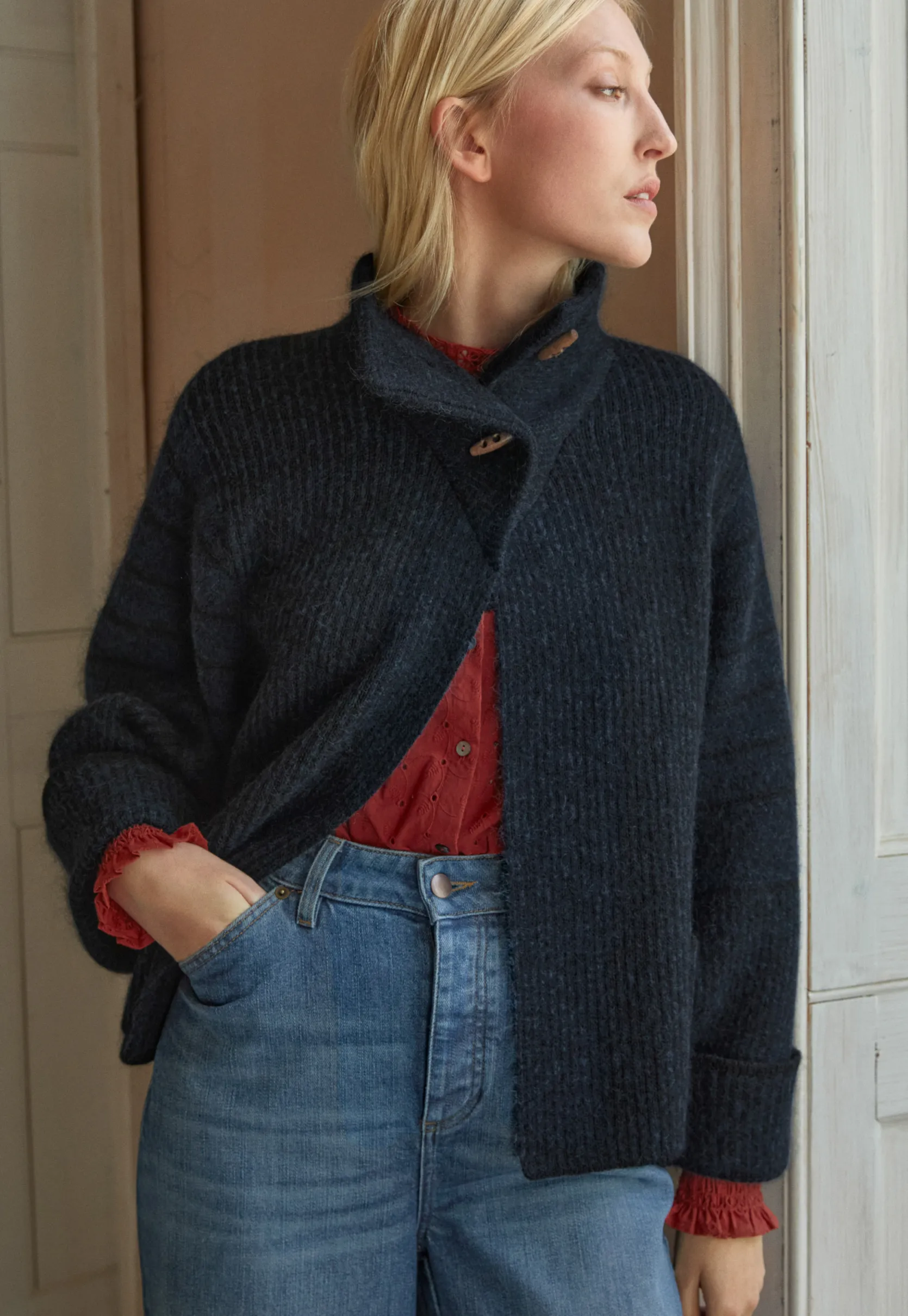 knitted_jacket_0.webp Women Wrap London Jackets & Coats*Knitted Jacket