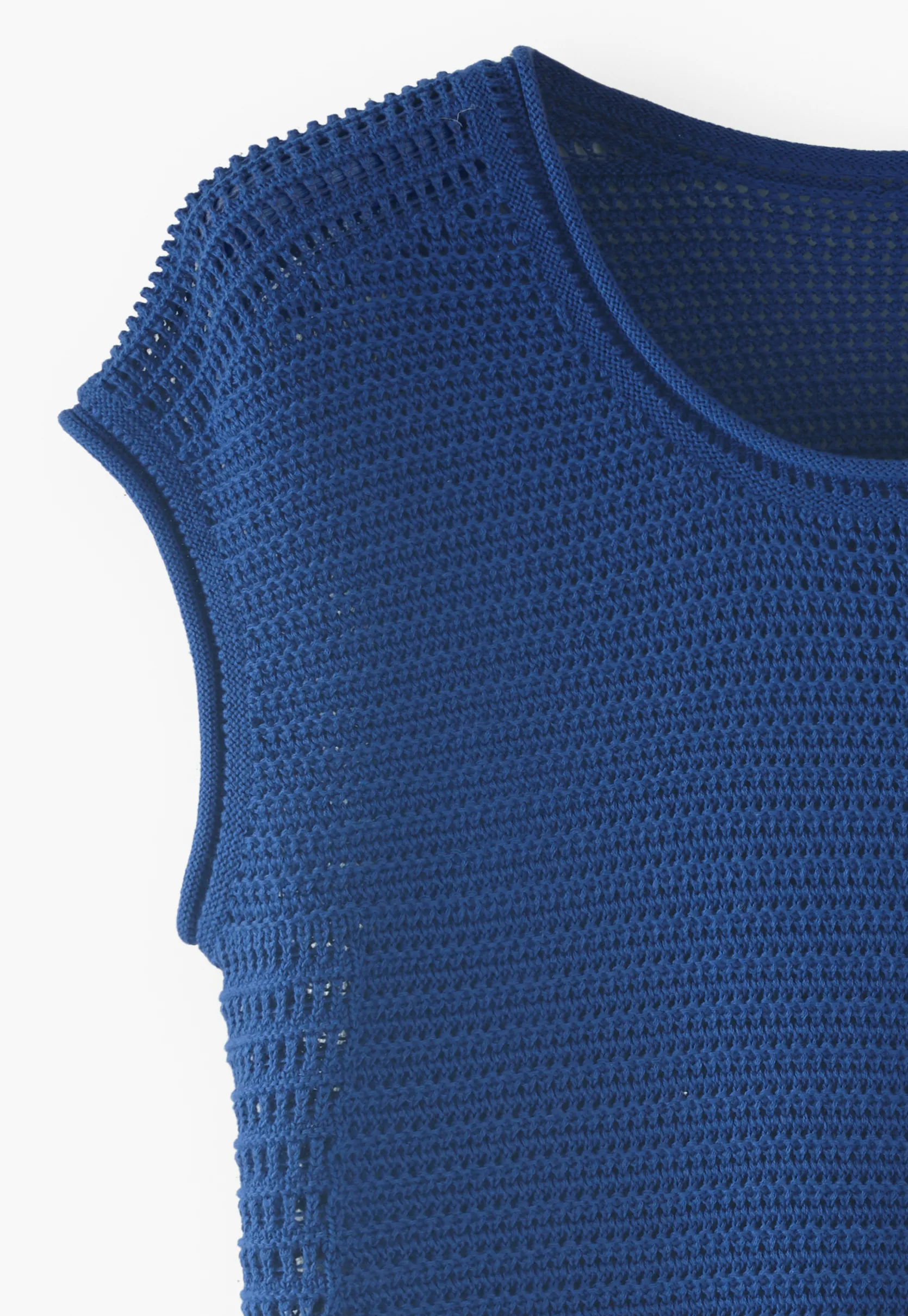 knitted_meshstitch_top_1-2.webp Women Wrap London Knitwear*Knitted Mesh-Stitch Top