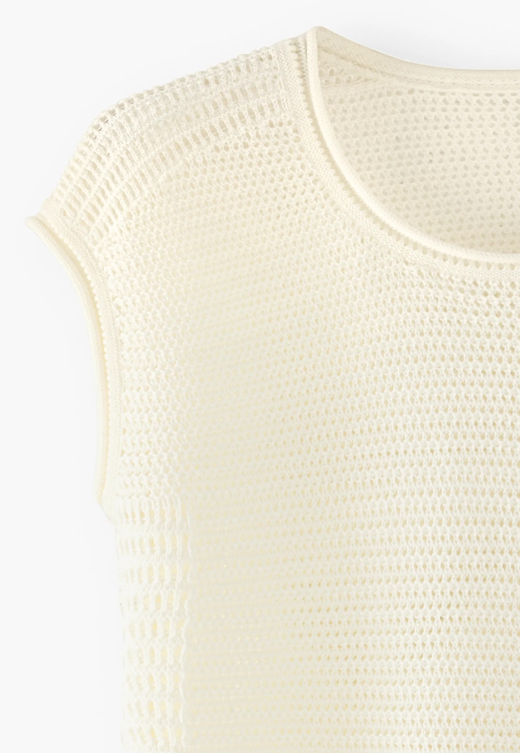 knitted_meshstitch_top_6.webp Women Wrap London Knitwear*Knitted Mesh-Stitch Top