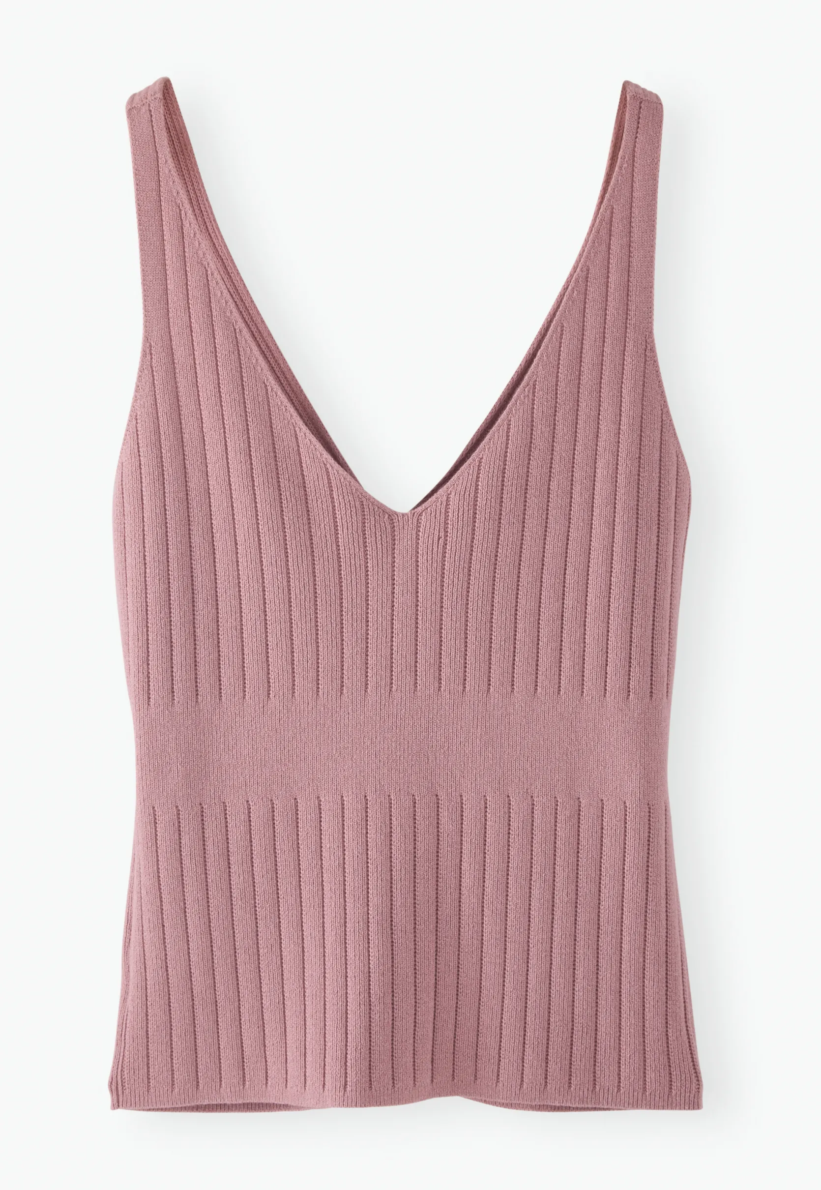 knittedrib_vest_3.webp Women Wrap London Knitwear*Knitted-Rib Vest