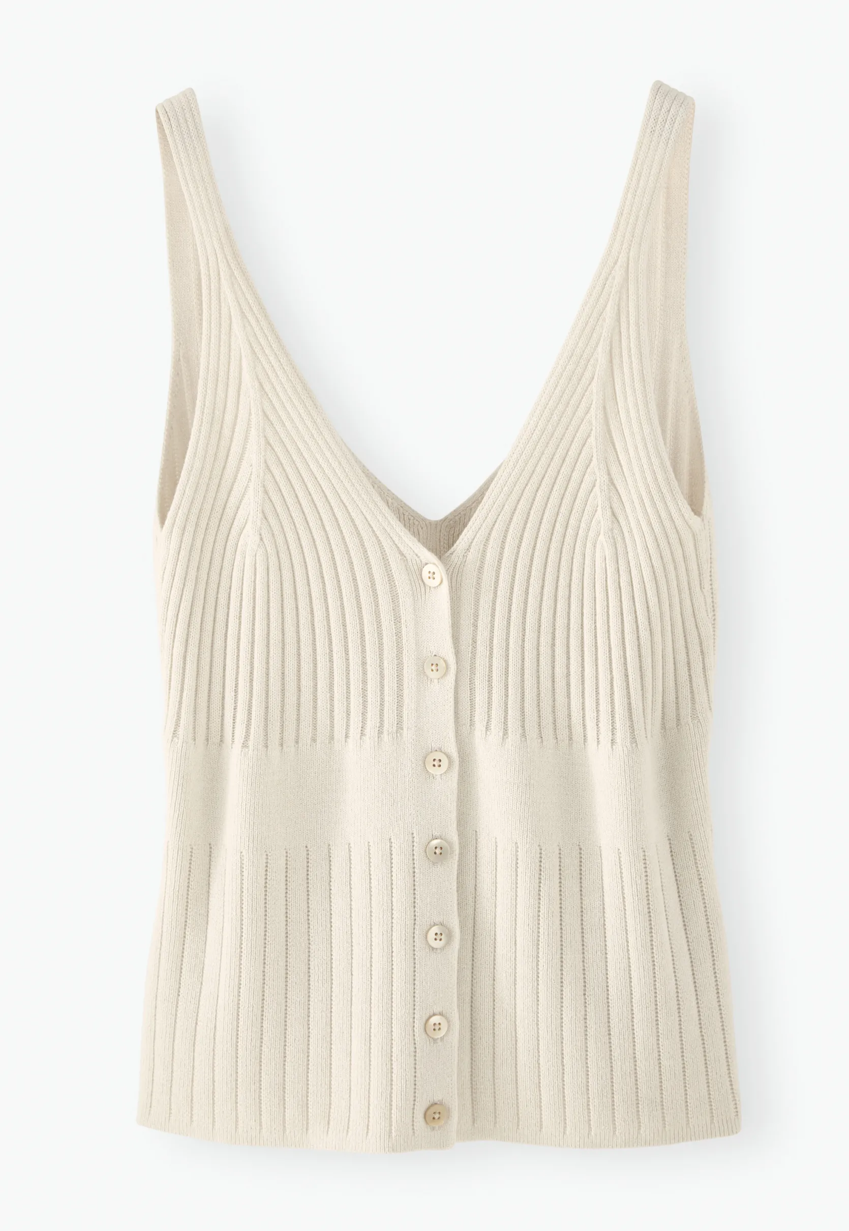 knittedrib_vest_4-2.webp Women Wrap London Knitwear*Knitted-Rib Vest