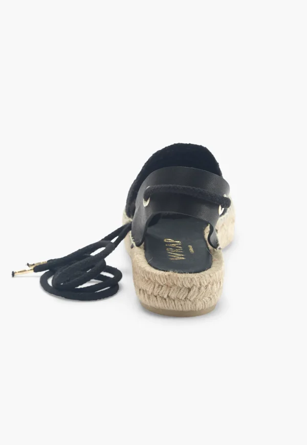 Women Wrap London Footwear*Lace-Front Espadrilles