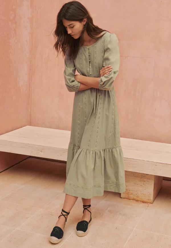 Women Wrap London Footwear*Lace-Front Espadrilles