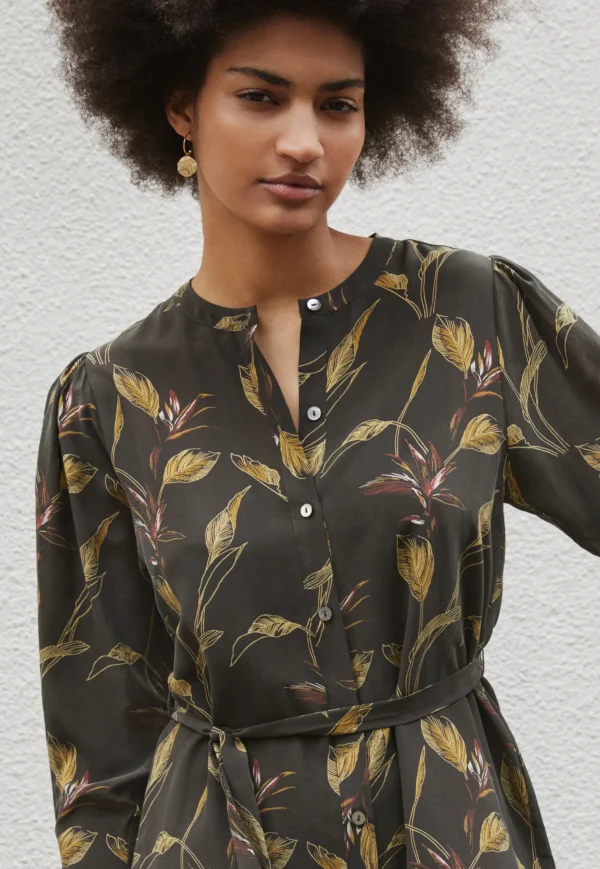 Women Wrap London Dresses & Skirts*Leaf-Print Dress