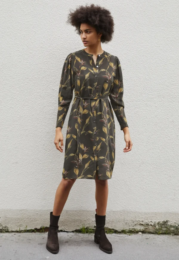 Women Wrap London Dresses & Skirts*Leaf-Print Dress