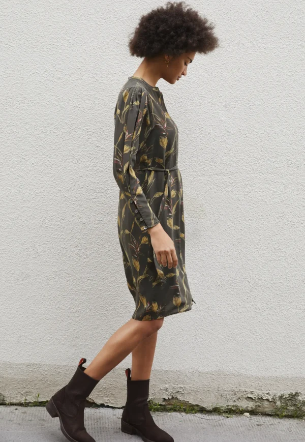 Women Wrap London Dresses & Skirts*Leaf-Print Dress