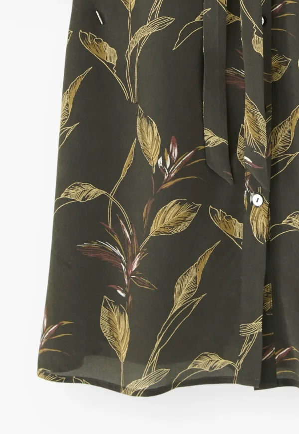 Women Wrap London Dresses & Skirts*Leaf-Print Dress