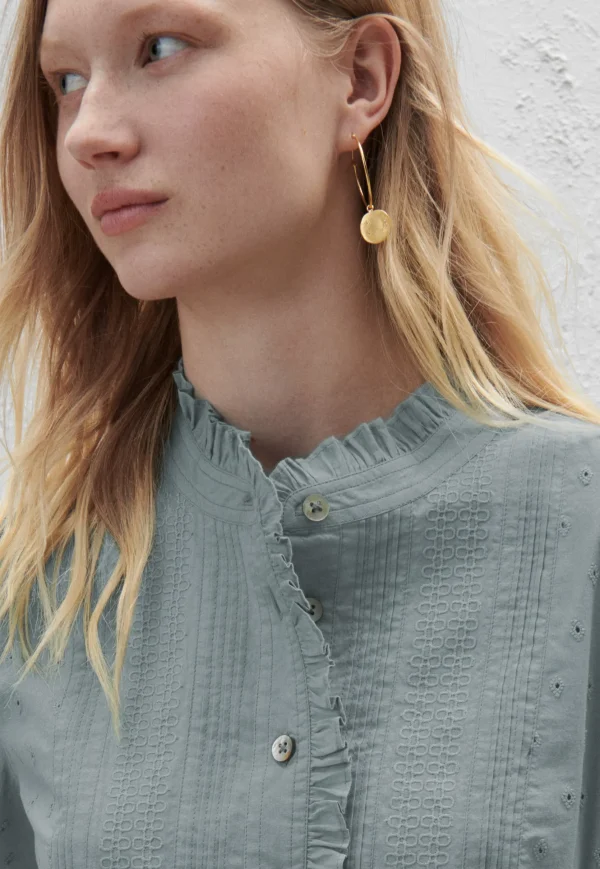 Women Wrap London Jewellery*Moons-And-Stars Pendant Hoop Earrings