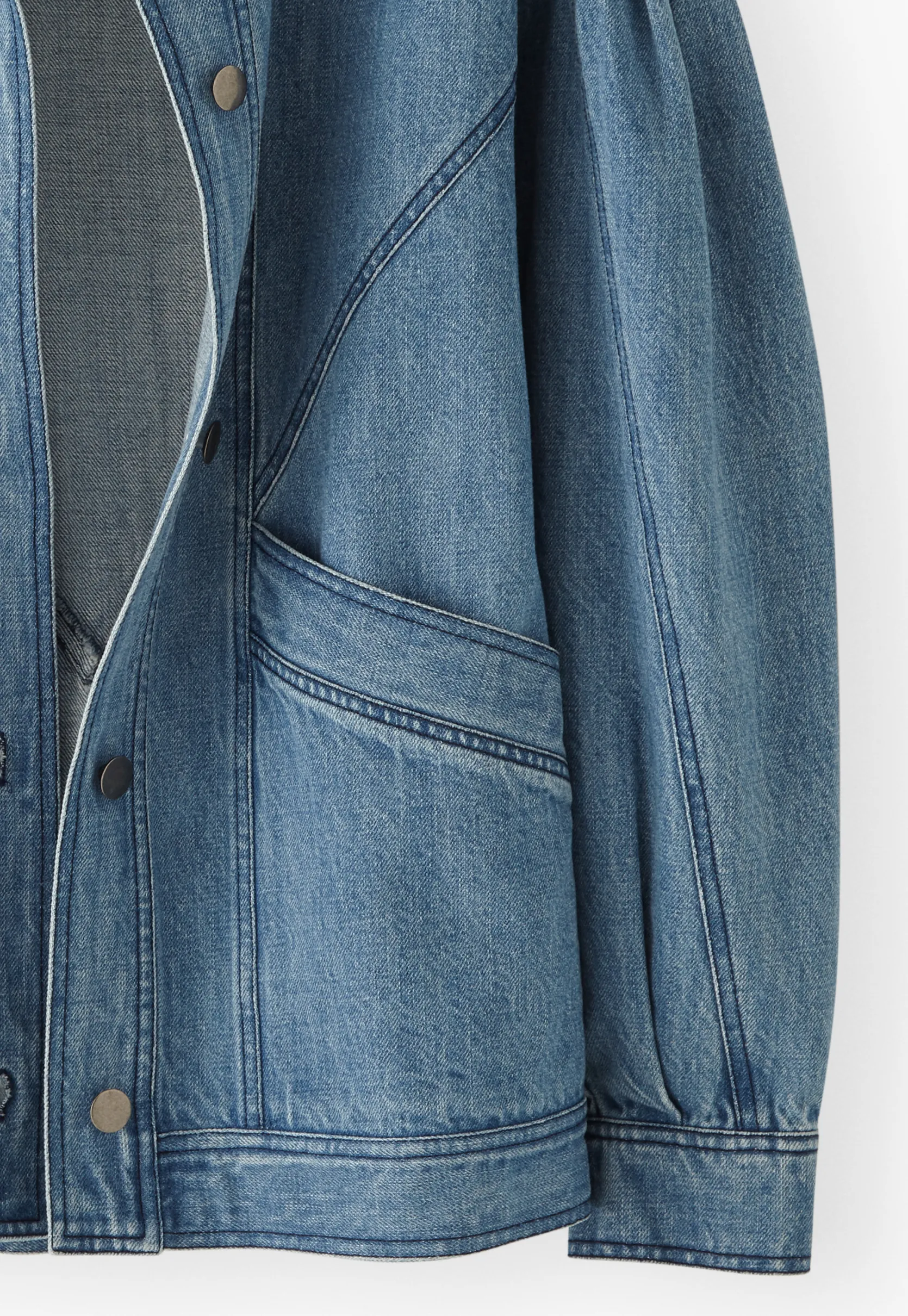 oversized_denim_jacket_1.webp Women Wrap London Jackets & Coats*Oversized Denim Jacket