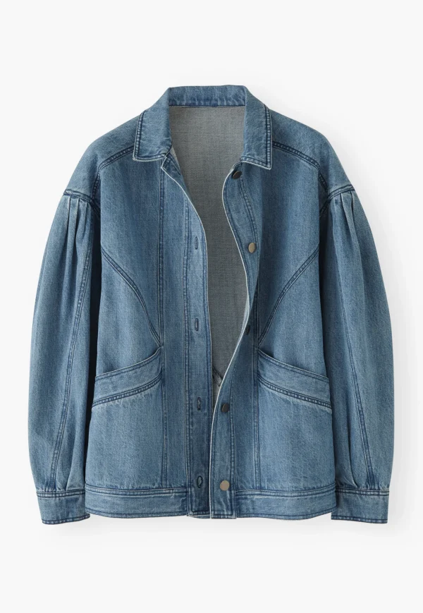 Women Wrap London Jackets & Coats*Oversized Denim Jacket