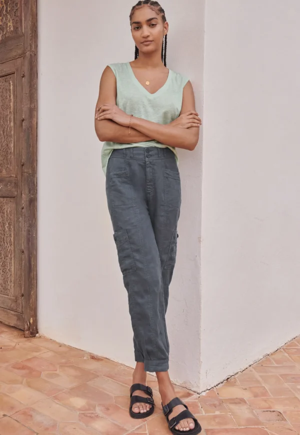 Women Wrap London Jeans & Trousers*Patch-Pocket Trousers