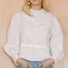 Women Wrap London Shirts & Tops*Pintuck Blouse