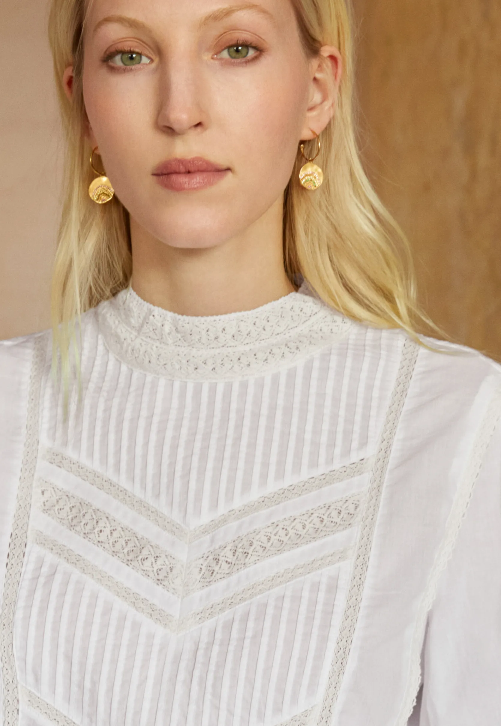 pintuck_blouse_1.webp Women Wrap London Shirts & Tops*Pintuck Blouse