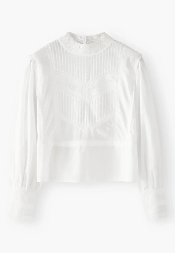 Women Wrap London Shirts & Tops*Pintuck Blouse