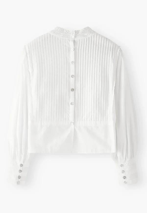Women Wrap London Shirts & Tops*Pintuck Blouse