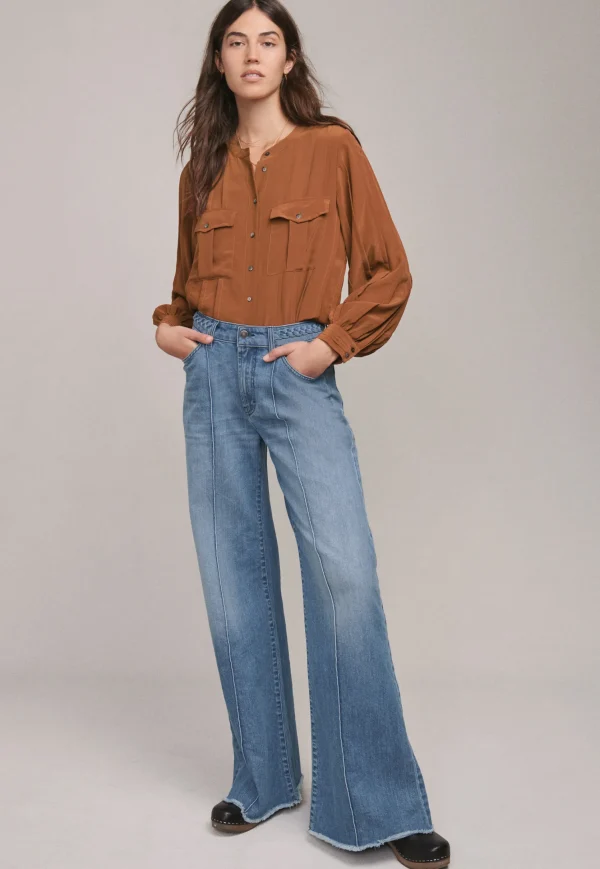 Women Wrap London Shirts & Tops*Pintuck Detail Shirt