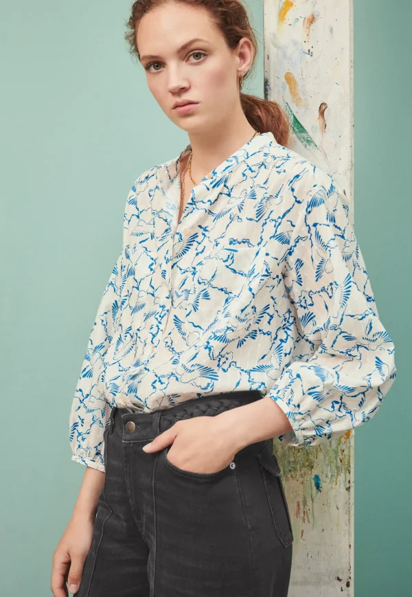 Women Wrap London Shirts & Tops*Printed Blouse