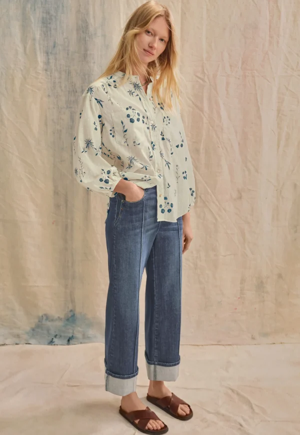 Women Wrap London Shirts & Tops*Printed Boyfriend Shirt