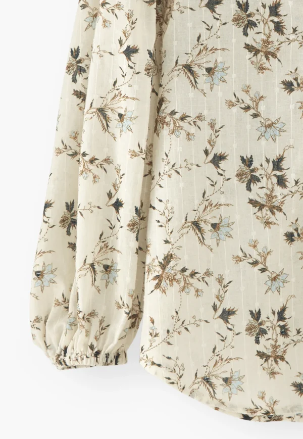 Women Wrap London Shirts & Tops*Printed High-Neck Blouse