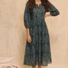 Women Wrap London Dresses & Skirts*Printed Maxi-Dress