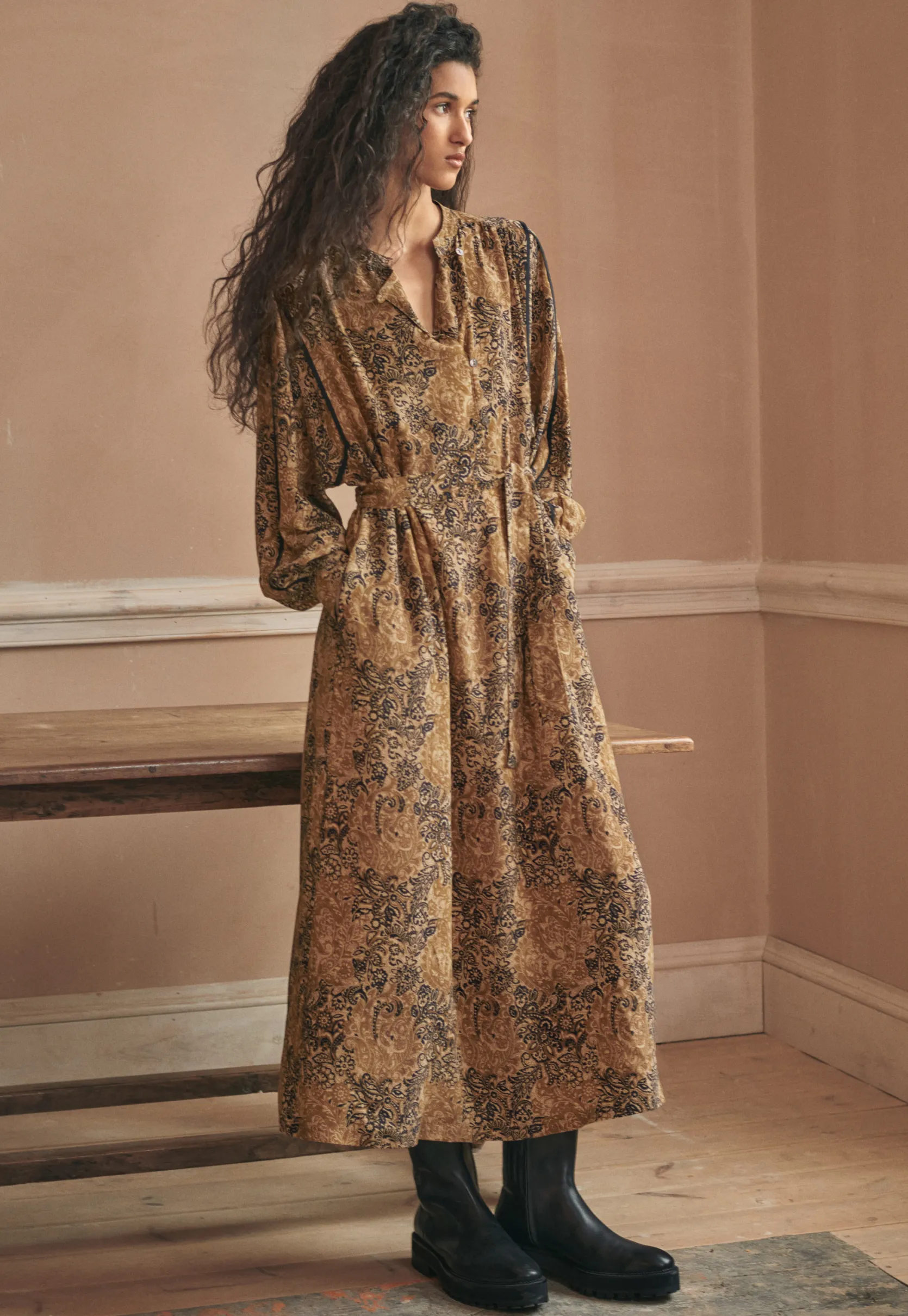 printed_maxidress_0-3.webp Women Wrap London Dresses & Skirts*Printed Maxi-Dress