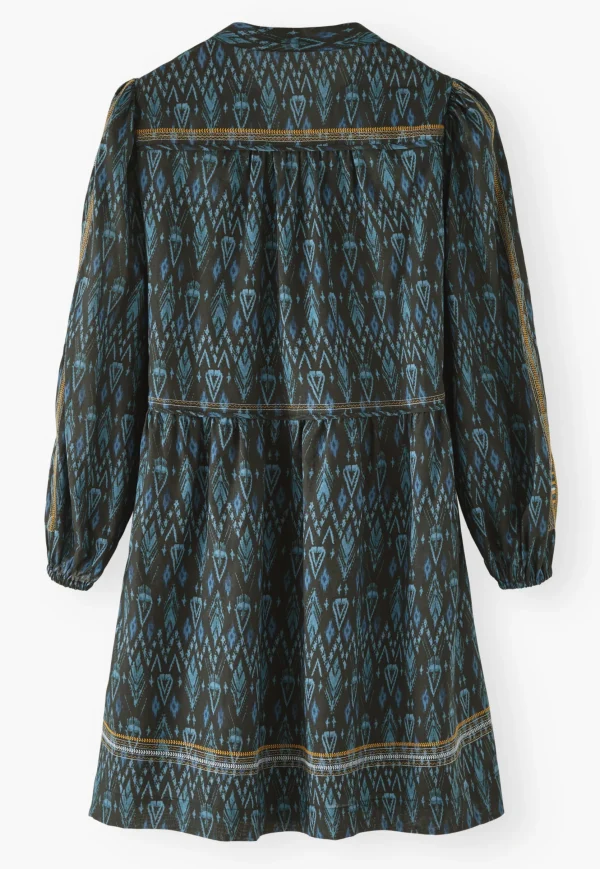 Women Wrap London Dresses & Skirts*Printed Notch-Neck Dress