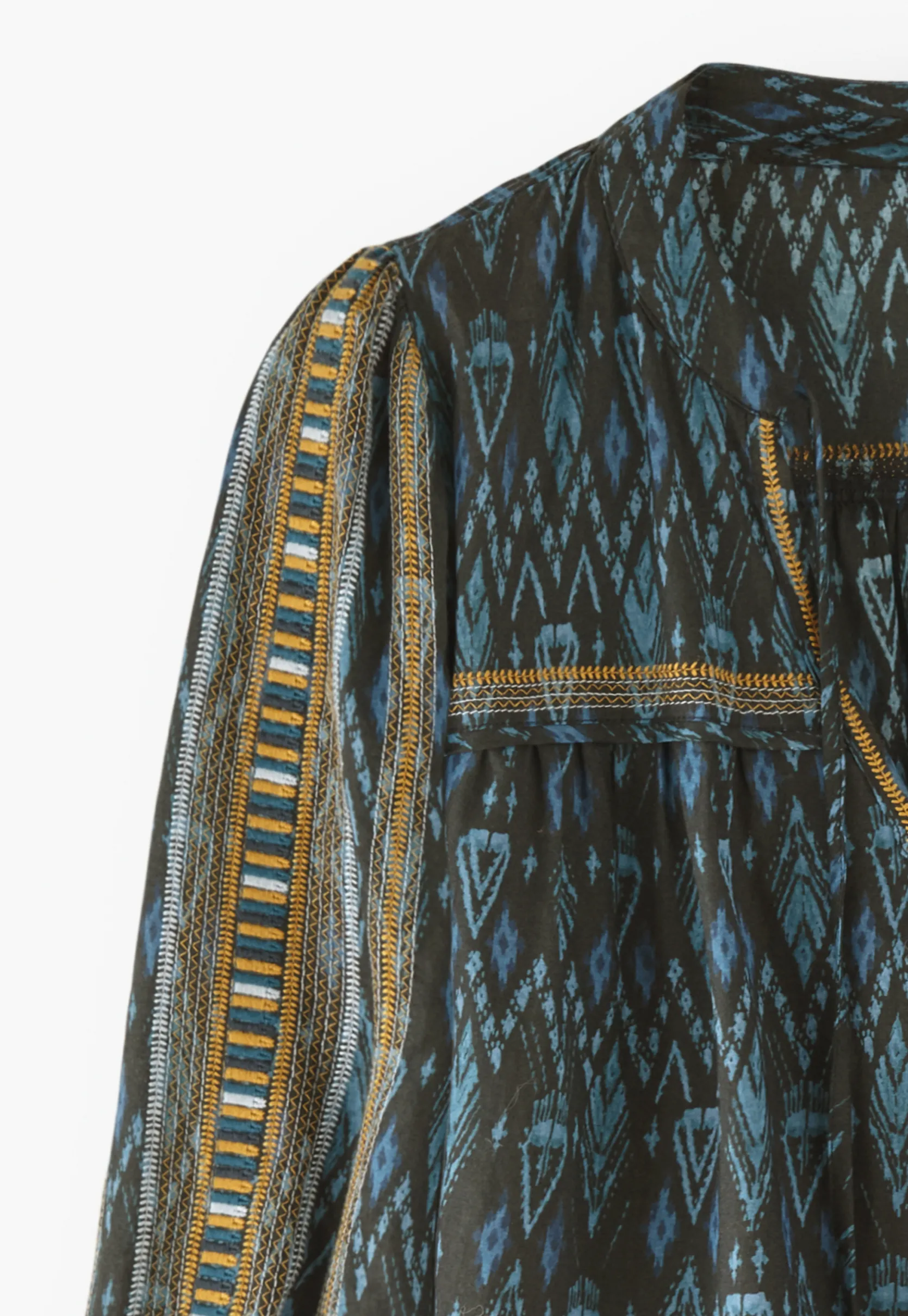printed_notchneck_dress_6.webp Women Wrap London Dresses & Skirts*Printed Notch-Neck Dress