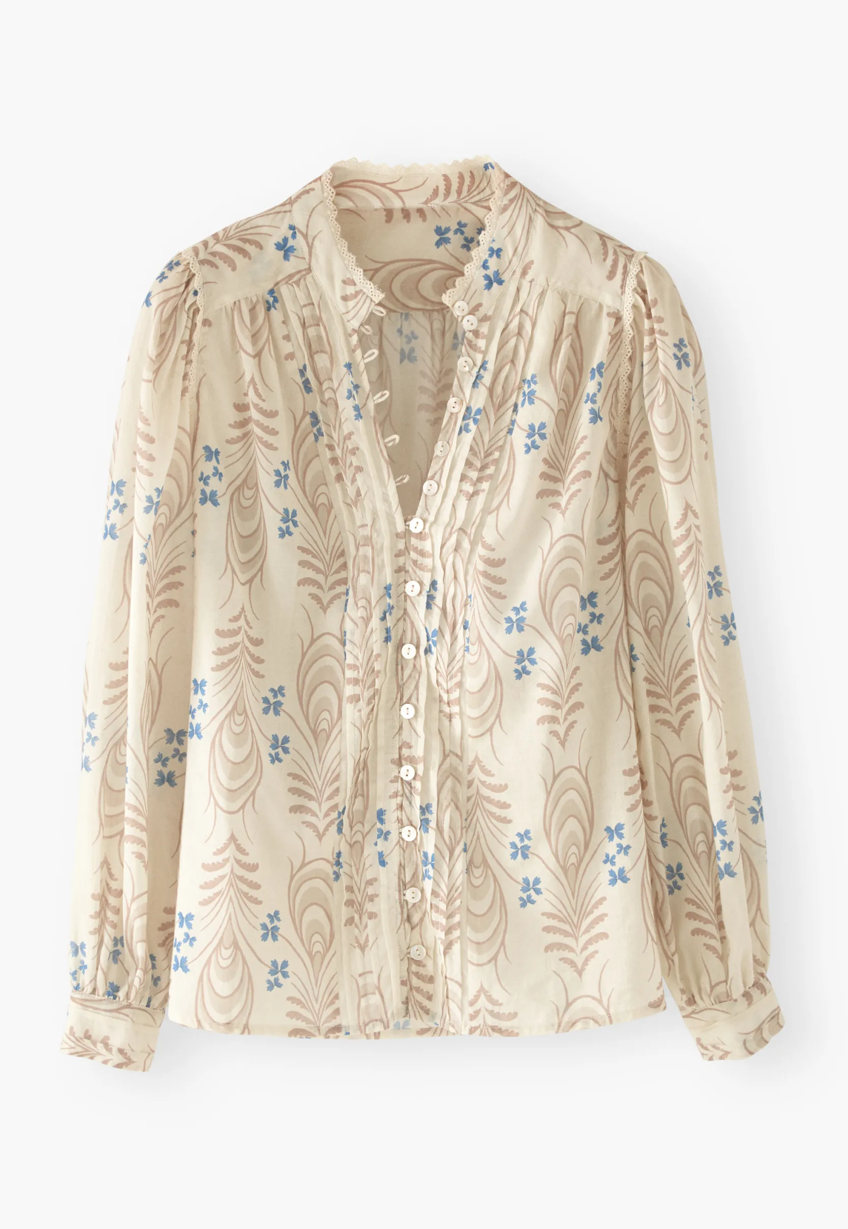 printed_pleat_detail_blou_4.webp Women Wrap London Shirts & Tops*Printed Pleat Detail Blouse