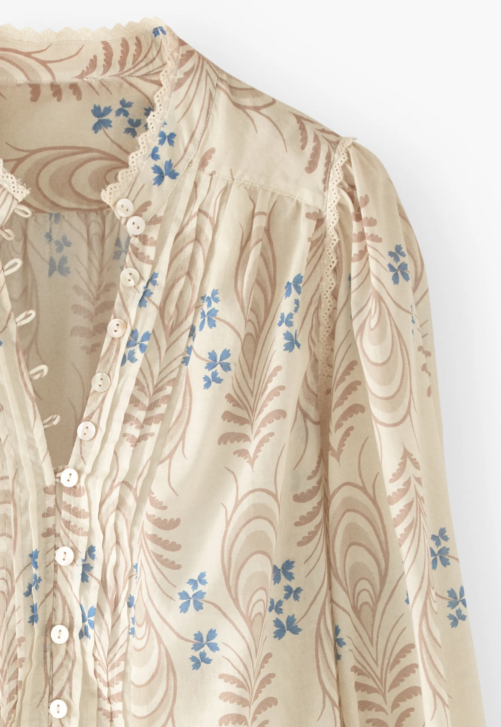 printed_pleat_detail_blou_6.webp Women Wrap London Shirts & Tops*Printed Pleat Detail Blouse