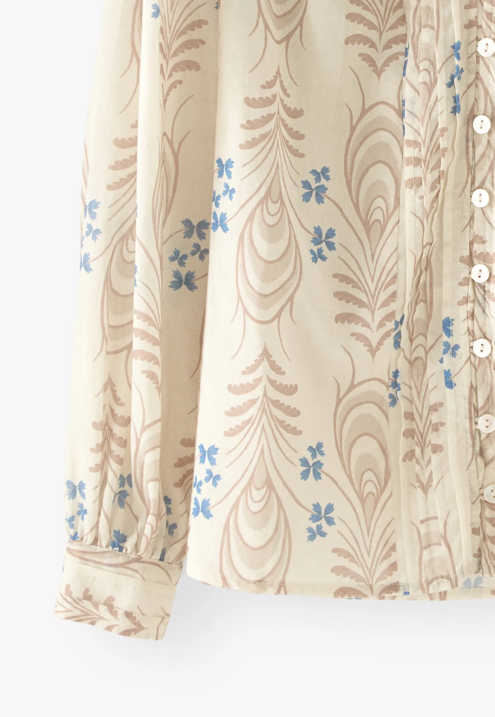 printed_pleat_detail_blou_7.webp Women Wrap London Shirts & Tops*Printed Pleat Detail Blouse