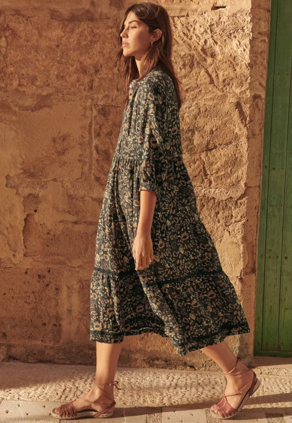 Women Wrap London Dresses & Skirts*Printed Tiered Dress