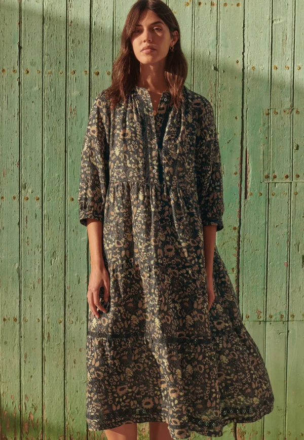 Women Wrap London Dresses & Skirts*Printed Tiered Dress