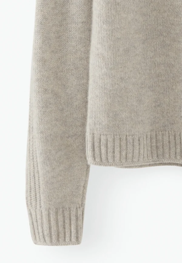 Women Wrap London Knitwear*Puff-Sleeve Sweater