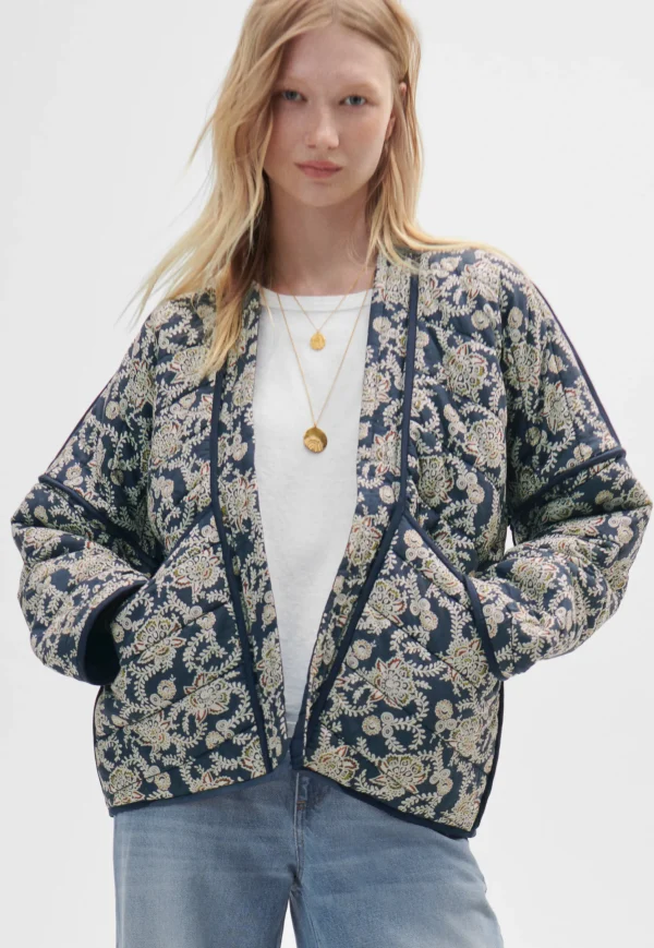 Women Wrap London Jackets & Coats*Quilted Print Jacket