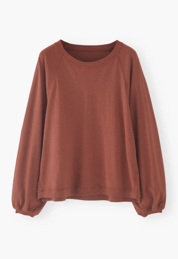 Women Wrap London Jersey Tops*Raglan Top