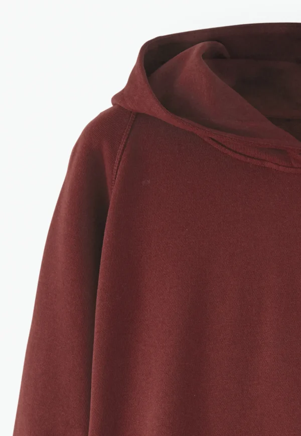 Women Wrap London Jersey Tops*Relaxed Hoodie
